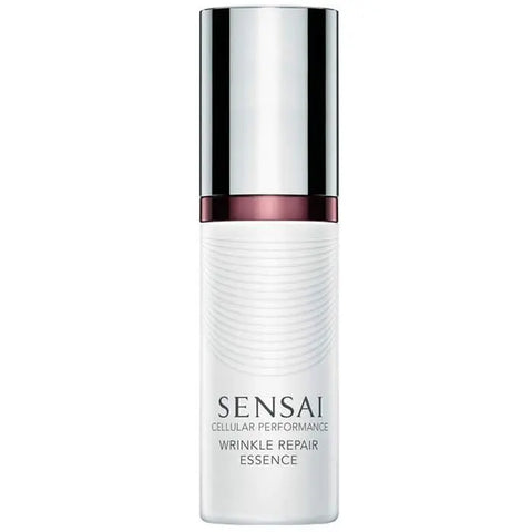 Sensai Cellular Performance Wrinkle Repair Essence 40ml by Jag Couture London, showing the elegant skincare bottle.