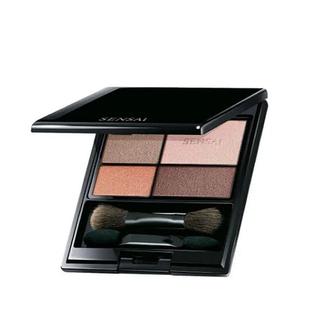 Jag Couture London New York Sensai Colours Eye Colour Palette 02 Night Sparkle with shimmering eyeshadows in a sleek palette.