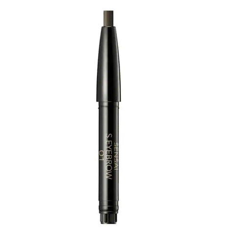 Sensai Colours Styling Eyebrow Pencil Refill in Dark Brown by Jag Couture London and New York, close-up of the refill packaging.