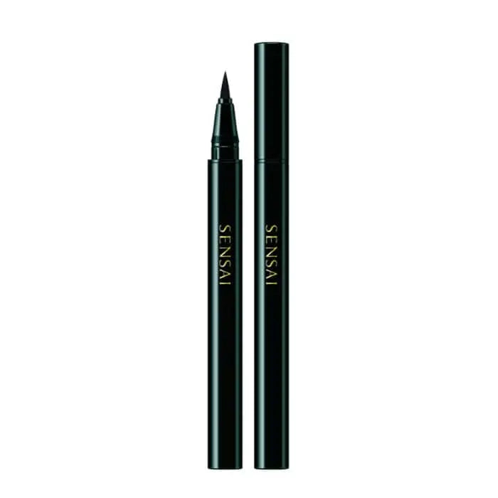 Jag Couture London New York Sensai Designing Liquid Eyeliner in black, with a sleek applicator brush and precise tip.