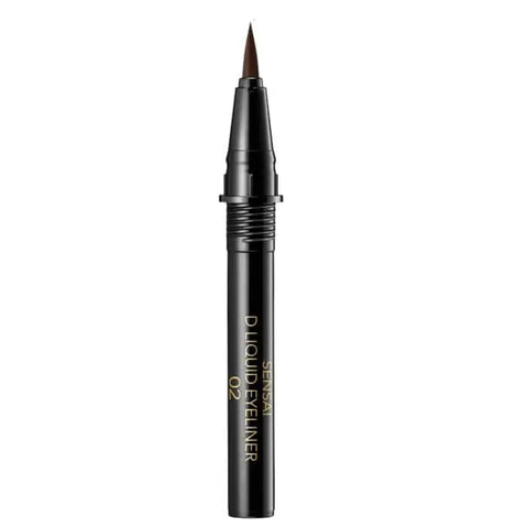 Sensai Designing Liquid Eyeliner Refill in Deep Brown by Jag Couture London - New York, showing the sleek refill container.