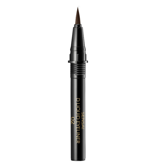 Jag Couture London Designing Liquid Eyeliner Refill 02 Deep Brown in sleek packaging, ready for refill and precise application.