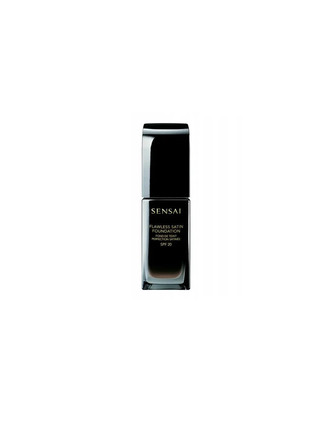 Sensai Sen Maq Flawless Satin Foundation F20 in 30ml, a luxurious Japanese foundation with a satin finish, by Jag Couture London New York