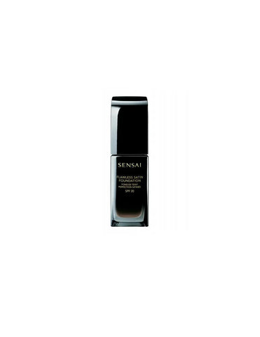 Sensai Sen Maq Flawless Satin Foundation F20 in 30ml, a luxurious Japanese foundation with a satin finish, by Jag Couture London New York