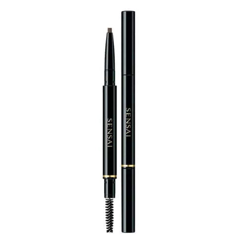 Jag Couture London Sensai Styling Eyebrow Pencil in 03 Taupe Brown, featuring a sleek design and precision tip for natural-looking brows.