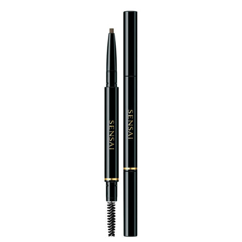 Sensai Styling Eyebrow Pencil in 03 Taupe Brown by Jag Couture London-New York, showing the pencil and its natural taupe shade.
