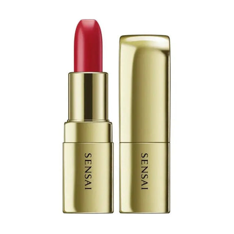 Sensai The Lipstick 01 Sakura Red by Jag Couture London features a vibrant red lipstick in elegant packaging.