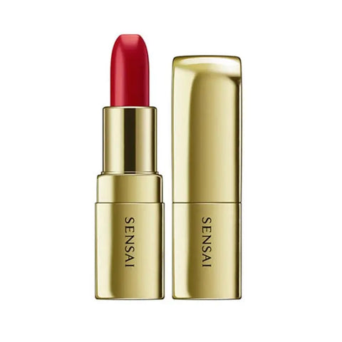 Sensai The Lipstick 06 Kinmokusei Orange by Jag Couture London New York, showcasing vibrant orange lipstick in sleek packaging.