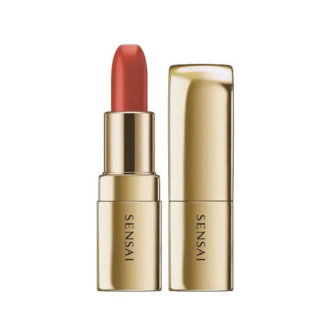 Sensai The Lipstick 13 Shirayuri Nude by Jag Couture London-New York, showing a close-up of the nude lipstick in a sleek tube.