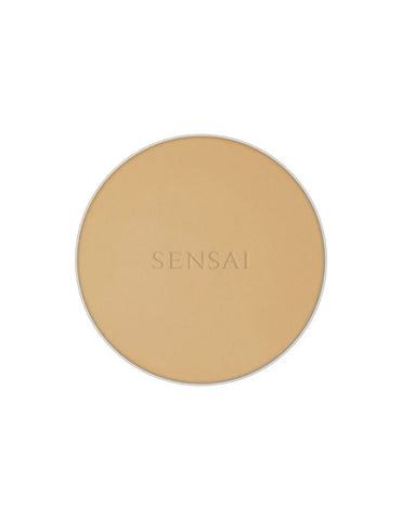 Sensai Total Finish SPF10 Refill TF203 in Natural Beige, 11g, showing the compact and product packaging.