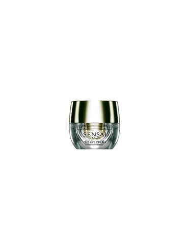 Jag Couture London Sensai Ultimate Crema Contorno de Ojos 15ml, eye contour cream in a sleek jar, designed for skin care and hydration.