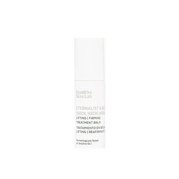 Sensilis Eternalist A.G.E. neck, neckline, and arms firming lifting treatment 50ml, shown in a sleek bottle.