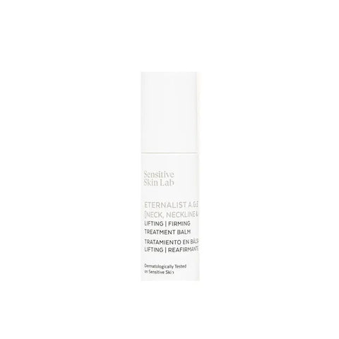 Sensilis Eternalist A.G.E. neck, neckline, and arms firming lifting treatment 50ml, with a sleek bottle and elegant packaging.