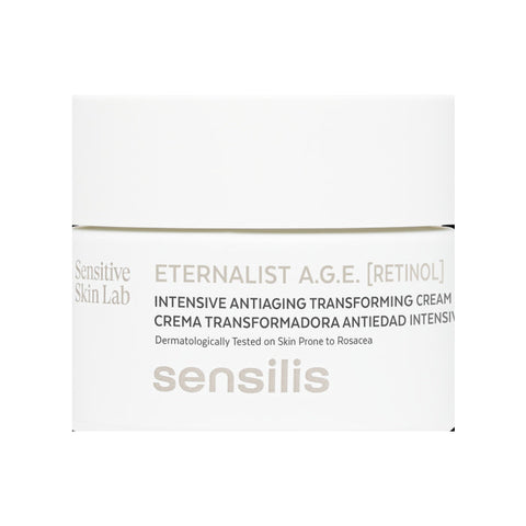 Jag Couture London New York Sensilis Eternalist Age Retinol Cream 50ml, anti-aging skincare with rejuvenating formula.