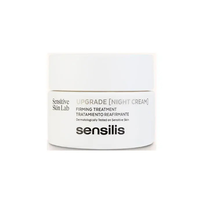 Jag Couture London New York Sensilis Upgrade Firming Night Cream 50ml jar with smooth, luxurious cream for skin firming.