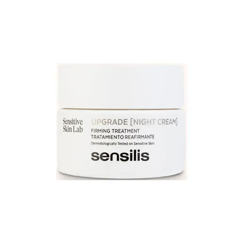 Jag Couture London New York Sensilis Upgrade Firming Night Cream 50ml jar with smooth, luxurious cream for skin firming.