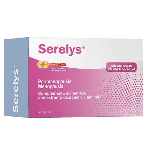 Jag Couture London - New York Serelys Perimenopausia menopause supplement capsules, 60-count bottle, dietary supplement for hormonal support