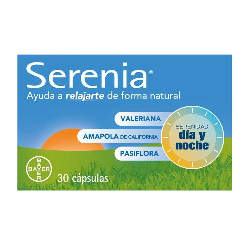 Serenia 30 capsules by Jag Couture London - New York, featuring white capsules in a clear blister pack on a white background.