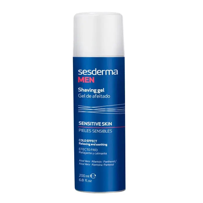 Sesderma Men Shaving Gel in 200ml tube, designed for smooth shave, from Jag Couture London New York.
