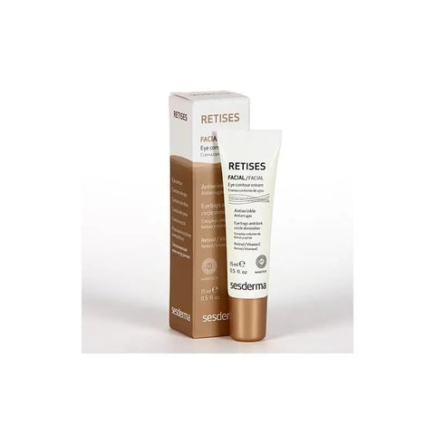 Sesderma Retises 0.05 Eye Contour cream in a 15ml jar, designed to improve the skin around the eyes, by Jag Couture London New York.