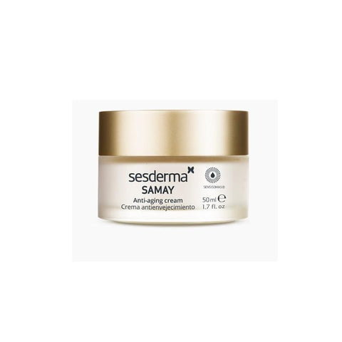 Sesderma Samay anti-aging cream for sensitive skin, 50ml, suitable for women, with a smooth, lightweight texture.