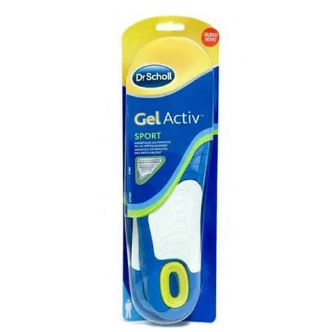 Sholl GelActiv Sport insoles for men, size 40-46.5, designed for sports comfort, by Jag Couture London - New York.