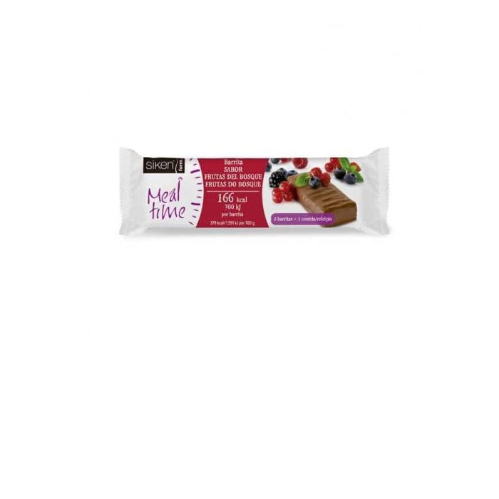 Siken Form Barrita Frutas del Bosque by Jag Couture London, a single fruit-flavored snack bar with forest berries.