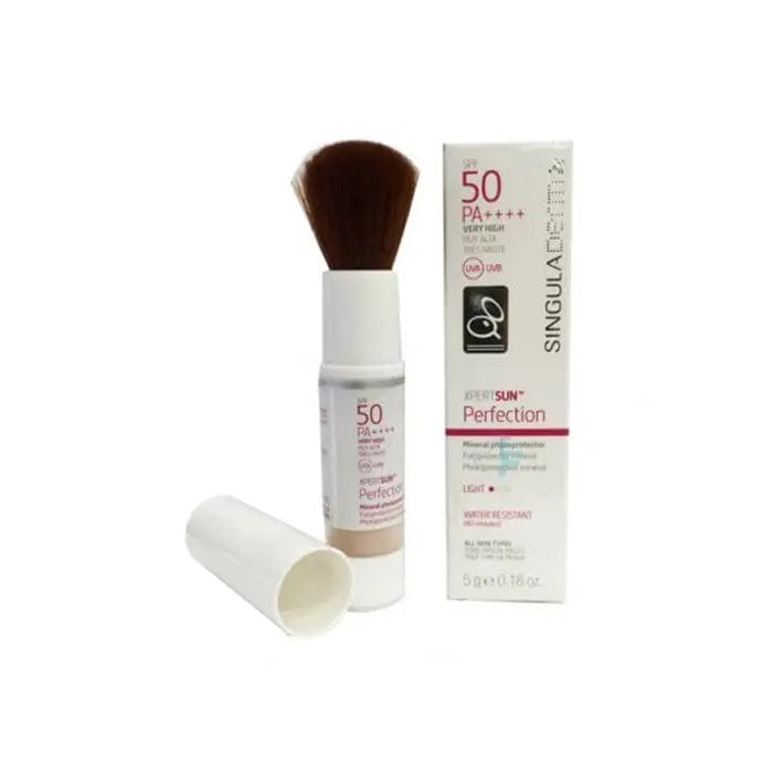 Singuladerm Xpert Cover SPF 30 in a 50ml tube, designed for skin coverage and sun protection, by Jag Couture London New York.