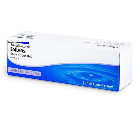 Jag Couture London daily disposable Soflens contact lenses with visible tint, strength -2.75, shown in a clear box.