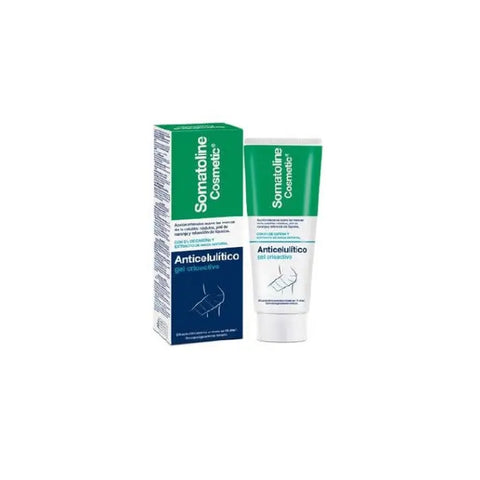 Jag Couture London New York Somatoline Anti-Cellulite Creative Gel 250ml shown in a sleek tube with vibrant branding.