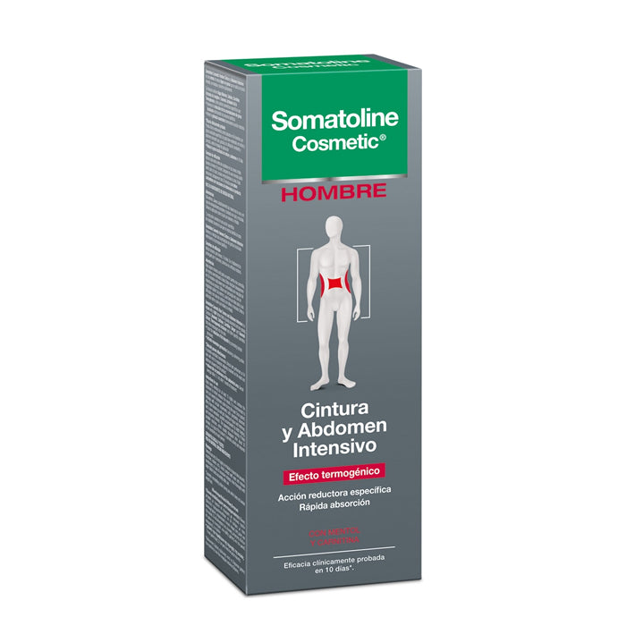 Jag Couture London Men's Somatoline Cosmetic Waist and Abdomen Thermogenic Effect 250ml tube