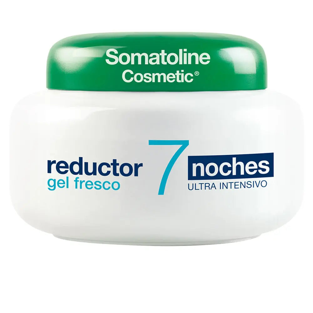 Jag Couture London Reductor 7 Noches Gel by Somatoline Cosmetics, 400ml, for targeted body slimming and firming.