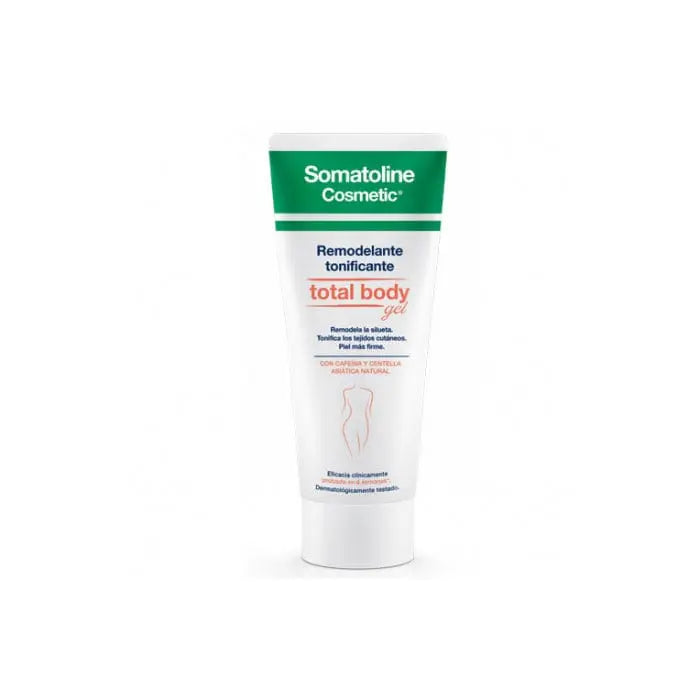 Jag Couture London New York Somatoline Firming Total Body Gel 250ml, smooth and firm skin in a sleek white tube.