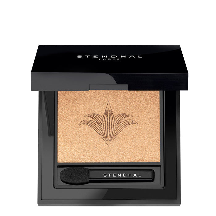 Jag Couture London Stendhal Magnifying Eyeshadow 504 Or Champagne in 2.5g compact with shimmering gold and champagne tones.