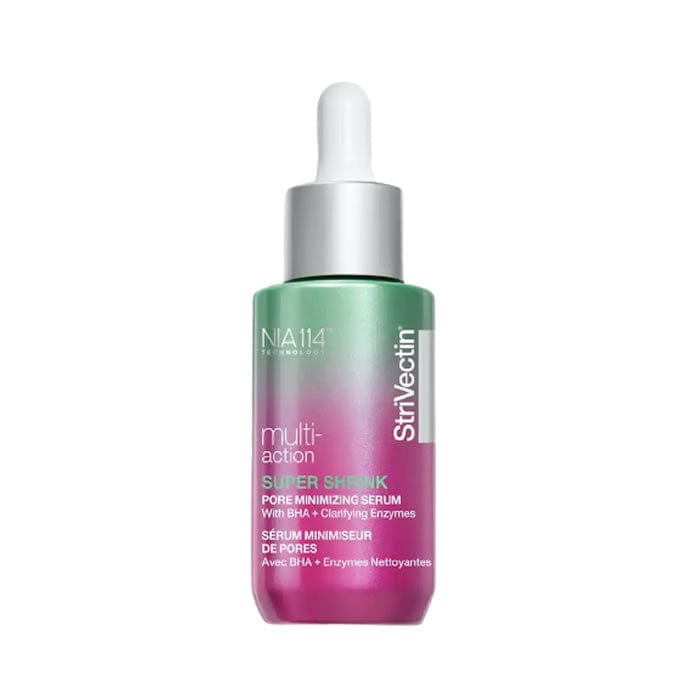 Jag Couture London New York Strivectin Multi Action Super Shrink Pore Minimising Serum 30ml on the product display.