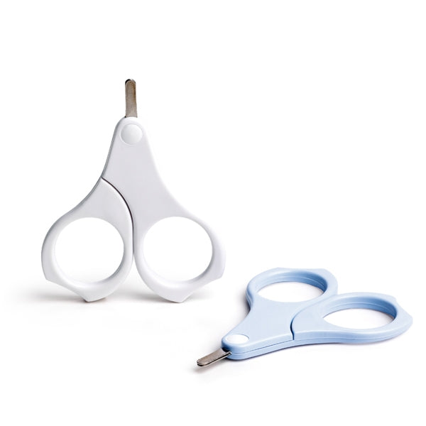 Jag Couture London Suavinex children's scissors, small safety scissors for kids with rounded tips, shown on white background.