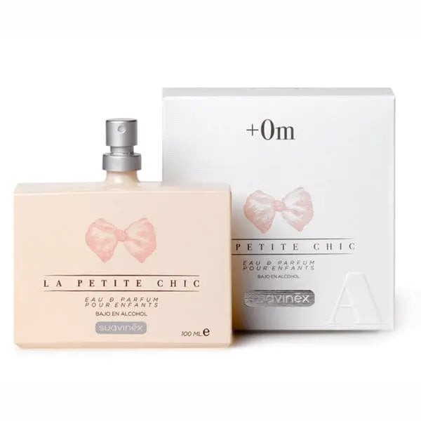 Jag Couture London New York Suavinex Nia Le Chic perfume bottle with elegant packaging and floral accents.