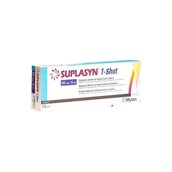 Jag Couture London New York Suplasyn 1-Shot Syringe 6ml, medical aesthetic product for skin hydration and joint support.