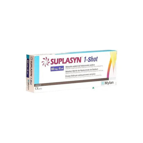 Jag Couture London New York Suplasyn 1-Shot Syringe 6ml, medical aesthetic product for skin hydration and joint support.