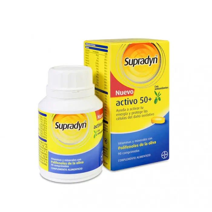 Pack of 30 Supradyn Vital tablets by Jag Couture London featuring colorful vitamin supplement tablets in blister packaging.