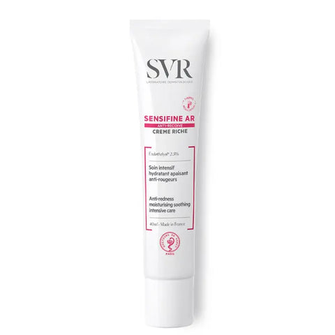 Svr Sensifine Ar Rich Cream Anti-Redness Moisturising Soothing Intensive Care 40ml Jag Couture London - New York