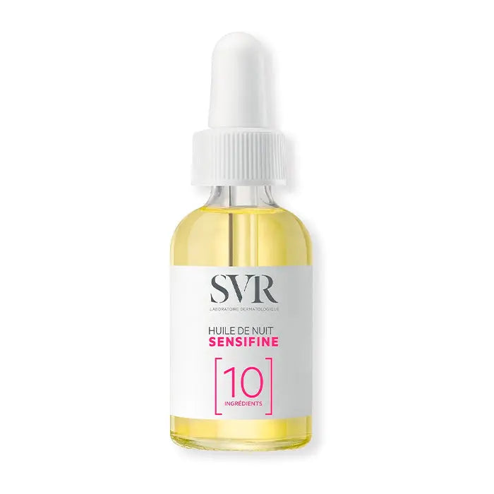 Jag Couture London Sensifine Soothing Night Oil 30ml bottle with a sleek design and minimalistic label.