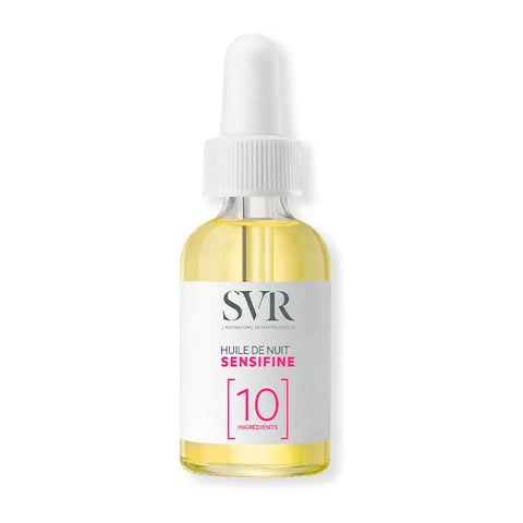 Jag Couture London Sensifine Soothing Night Oil 30ml bottle with a sleek design and minimalistic label.