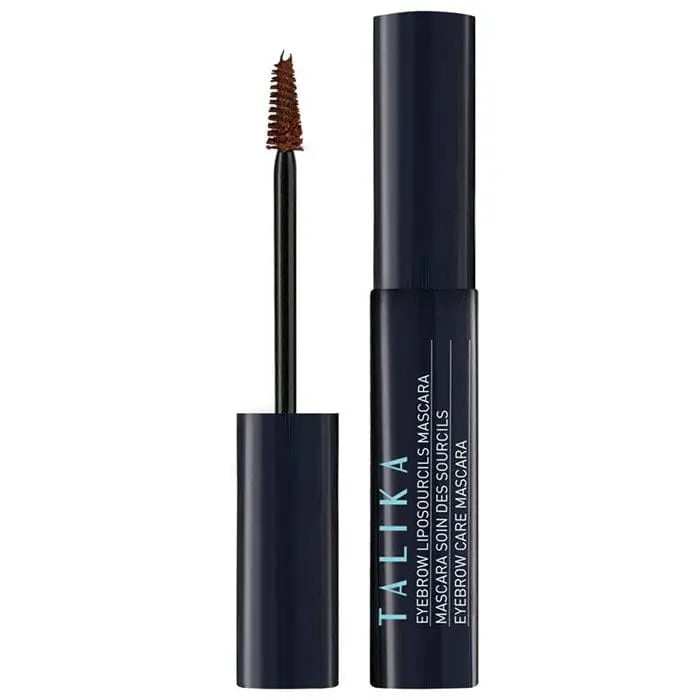 Talika Eyebrow Liposourcils Mask in brown, 5ml jar, designed for shaping and nourishing eyebrows, by Jag Couture London New York.