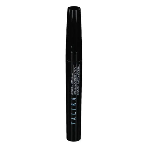 Talika Lipocils Mascara in black, 8.5ml, with a sleek tube and brush applicator, designed to enhance lash length and volume.