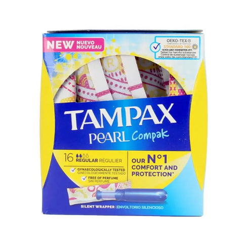 Tampax Pearl Regular Buffer 18 Units Jag Couture London - New York