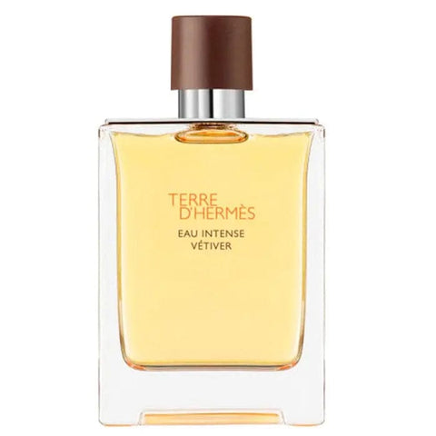 Terre d’Hermès Eau Intense Vetiver perfume spray by Jag Couture London, 50ml bottle with elegant packaging.