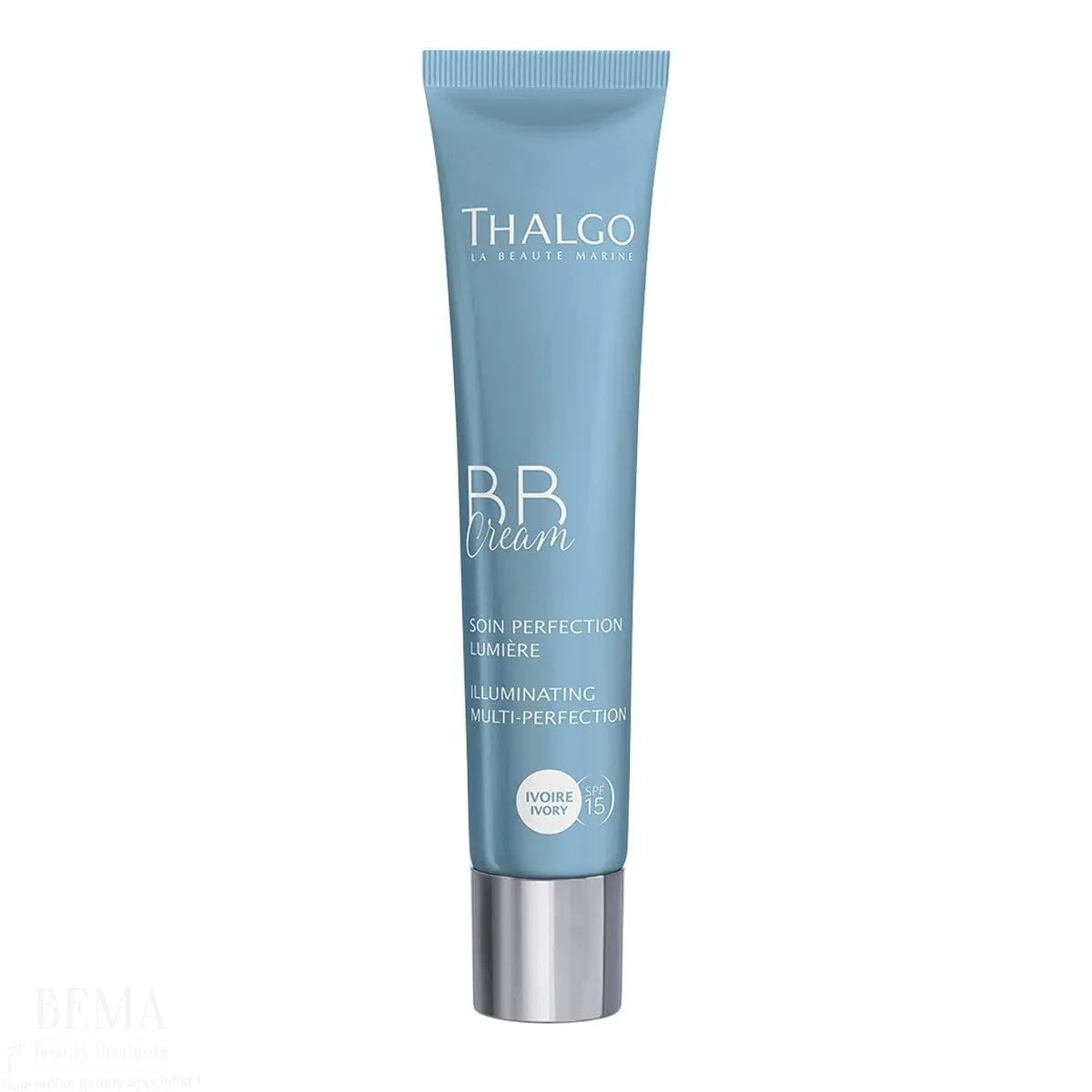 Thalgo BB Cream Ivore 40ml by Jag Couture London featuring a sleek tube of skincare and makeup product.