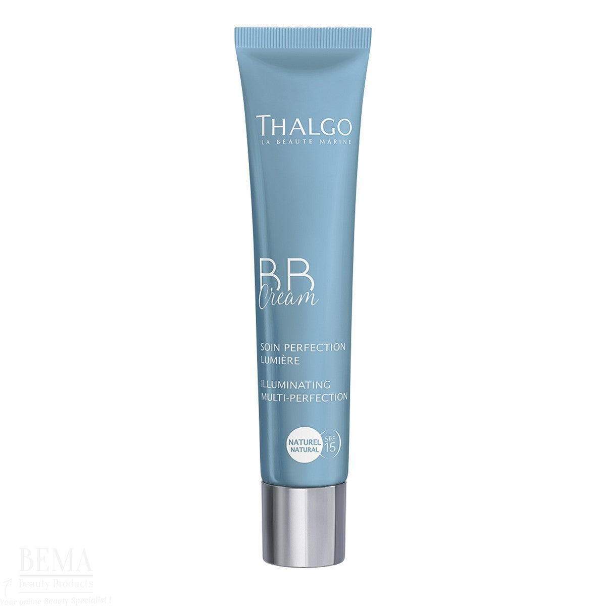 Jag Couture London New York Thalgo BB Cream Naturel 40ml tube, smooth beige skincare product with a minimalist design.