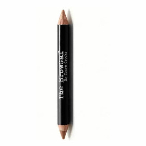 Jag Couture London The Browgal Highlighter Pencil 03 Toffee Bronze, 6g, featuring a sleek brow highlighter with bronze tint.